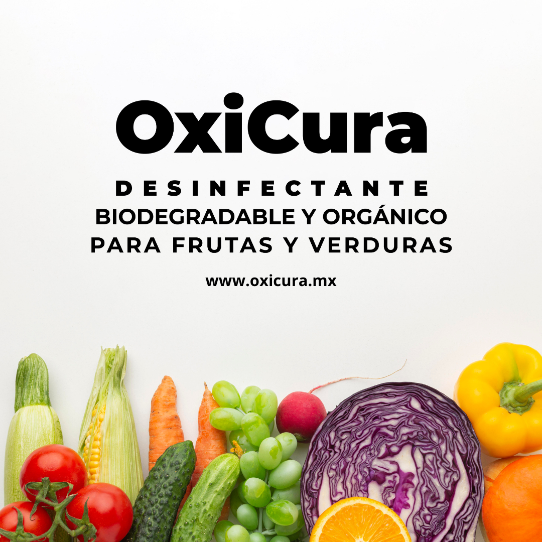 Desinfectante de frutas y verduras OxiCura
